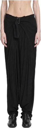 Marc Le Bihan Sarouel Indien Long Avec Jambes - Trousers - Mujer - Negro - M