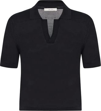 The Row Juliana polo shirt - Black