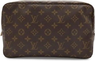 Louis Vuitton Pre-owned Monogram Pouch - Dames - Vintage Tassen - Bruin - ONE Size - Vintage
