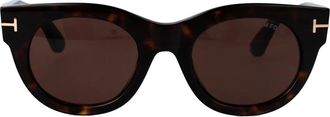 Tom Ford Marine Zonnebril - unisex - Zonnebrillen - Bruin - 50 MM - Accessoires