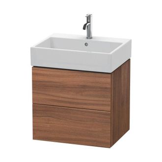 Duravit Duravit - Meuble sous-lavabo L-Cube, suspendu, 2 tiroirs, 58,4 x