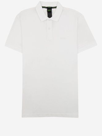 HUGO BOSS Polo de algod&oacute;n con logo de Hugo Boss