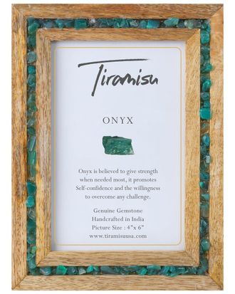 Tiramisu Sea Of Green Onyx 4X6 Picture Frame
