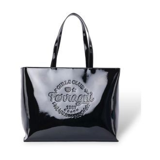 Chiara Ferragni Borsa Handtas en Schoudertas - Dames - Tassen - Zwart - Maat: ONE Size Zijde