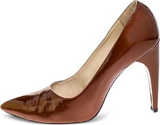 Louis Vuitton Pumps in pelle verniciata 115mm - Marrone