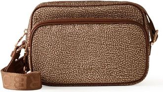 Borbonese Cross Body Bags, female, Brown, Size: ONE SIZE Eco Line Small Crossbody