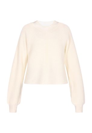 Dreimaster Dreimaster Jumper Dames wolwit