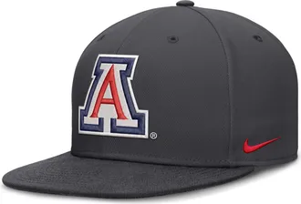 Nike Arizona Pro Nike Mens Dri-FIT College Fitted Hat in Grey | NC1106FUAN-RY6