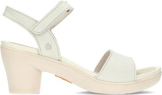 Art Womens 1475 Alfama Heeled Sandal, Nappa Cream, 7.5 UK