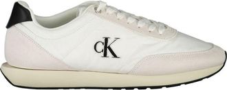 Calvin Klein Witte Polyester Heren Sneaker