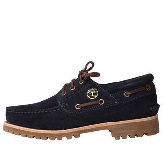 Timberland x C.F. Stead 3-Eye Classic Lug Dark Blue Suede TB0A683WEP3