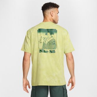 Nike Mens Nike SB Yuto Horigome Skate T-Shirt in Green | HJ0808-311