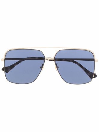 Gucci Occhiali da sole stile pilota - Oro