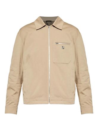 Fendi Giacca con zip - Toni neutri