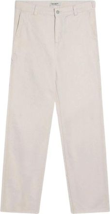 Carhartt Work in Progress Master Pant - Dames - Straight fit broeken - Beige - W29 - Katoen - Broeken