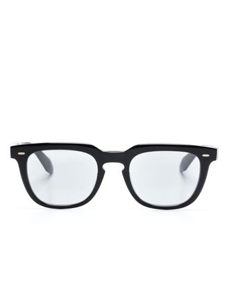 Oliver Peoples Occhiali Afton squadrati - Nero
