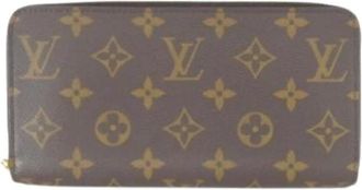 Louis Vuitton Portafoglio lungo (bi-fold) Pre-owned - - Pre-owned - Donna - Marrone - ONE SIZE