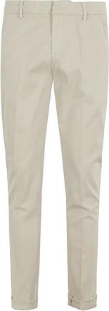 Dondup Chinos, male, Beige, W31, Gabardine Trousers