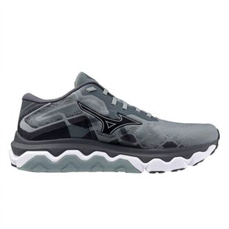 Mizuno Mens Wave Horizon 7 Running Shoes In Green/white/red