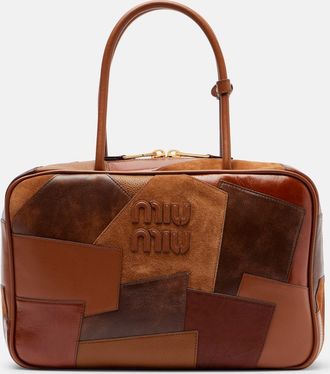 Miu Miu Borsa patchwork in pelle