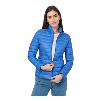 Jott Lichtgewicht Tussenjas Ps 23Wdow 02-183 - Dames - Winterjassen - Blauw - S - Leer - Jassen
