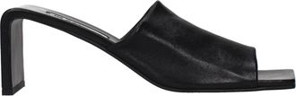 Jil Sander Leather Stiletto Heel Womens Sandals