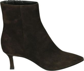Kennel & Schmenger Bruine Su&egrave;de Lage Hak Laarzen - Dames - Laarzen met Hak - Bruin - 41 EU - Su&egrave;de - Schoenen