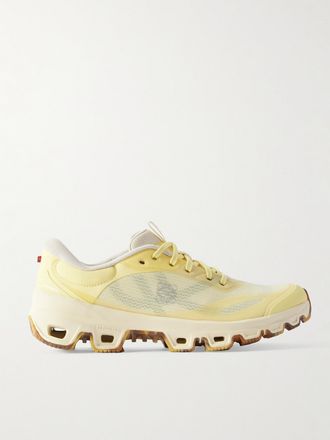 Loewe + On Sneakers In Mesh Riciclato Con Finiture In Gomma Cloudventure 2.0 - Giallo