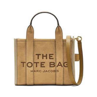 Marc Jacobs The Suede Small Tote Bag - female - Marc Jacobs - Shopping Bags - Beige - ONE SIZE - Bags