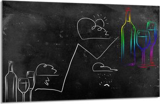 OEM Placa Protectora De Vidrio Para Estufa 80x52 Negra