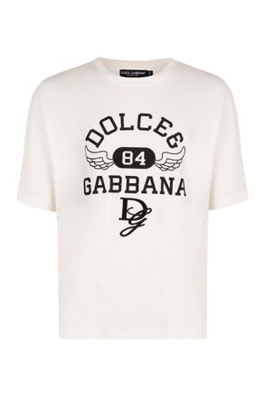 Dolce & Gabbana Logo Katoenen T-shirt