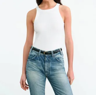 Nili Lotan Jennifer Tank Top In White