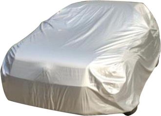 OEM Funda Universal Para Coche De General Motors, Impermeable, Resistente Al Polvo Y A Los Rayos Uv, 406 X 165 X 120 Cm, Color Plateado