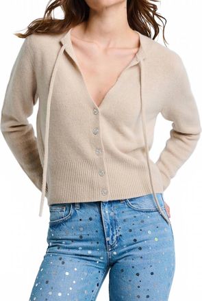 Lisa Todd Womens Date Nigh Cardigan In Latte