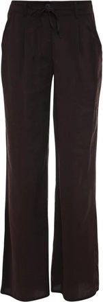 Maicazz Jayla B-Pant - Dames - Wijde Broeken - Bruin - S - Broeken