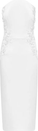 Rebecca Vallance Xanthe midi dress - White