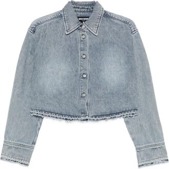 Worst Behavior Camicia Jella con orlo sfrangiato - Blu