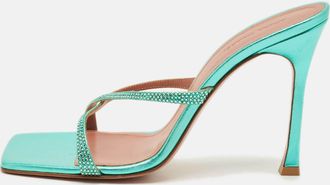 Amina Muaddi Adriana Crystal Embellished