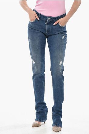 Dolce & Gabbana Skinny-Fit Jeans with 21cm Flared Hem size 40