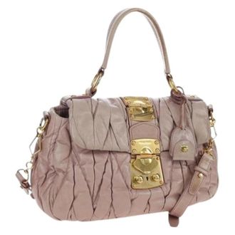 Miu Miu Borsa Pre-owned - - Pre-owned - Donna - Rosa - ONE SIZE