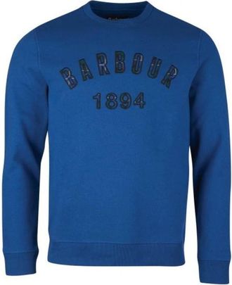 Barbour Hombre, Sudaderas, Azul, Talla: S