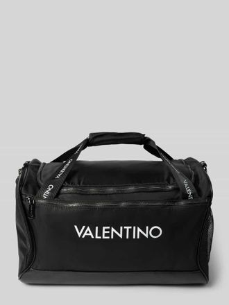 Valentino Handbags Weekender mit Label-Print in Black, Größe 1
