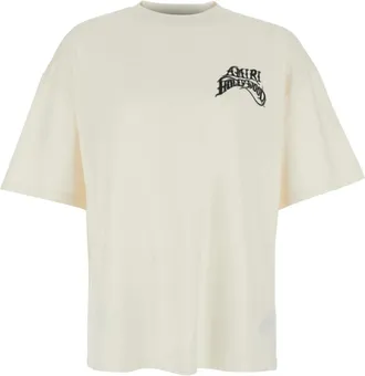 Amiri Hombre, Camisetas, Blanco, Talla: L