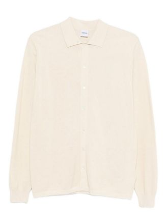 Aspesi Beige Cotton Long-Sleeve Shirt