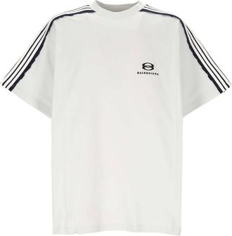 Balenciaga T-shirt con logo - Bianco
