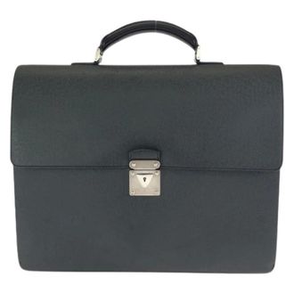 Louis Vuitton Pre-owned Robusto 1 Taiga Briefcase - - Pre-owned - Uomo - Nero - ONE SIZE
