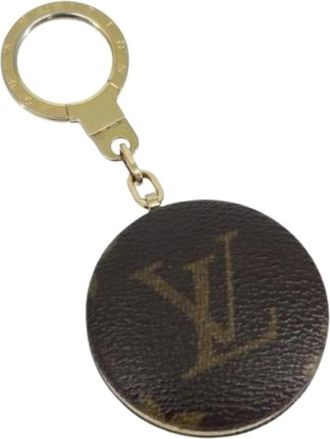 Louis Vuitton Pre-owned Accessories, female, Brown, Size: ONE SIZE Pre-owned Canvas Key-Holder