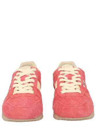 Autry Windspin Low Textured Suede Leather Sneakers