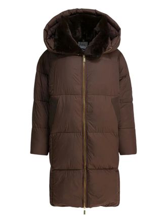 Max & Moi Cappotto imbottito Danae con cappuccio - Marrone