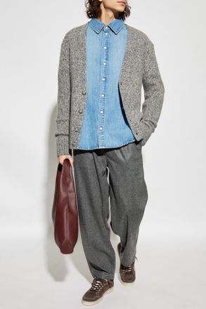 Jacquemus De-Nimes Simon Denim Shirt, Mens, Blue